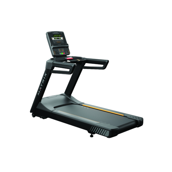 Esteira com painel LED, ideal para treinos intensos de corridas e caminhadas com conforto e fácil manutenção.