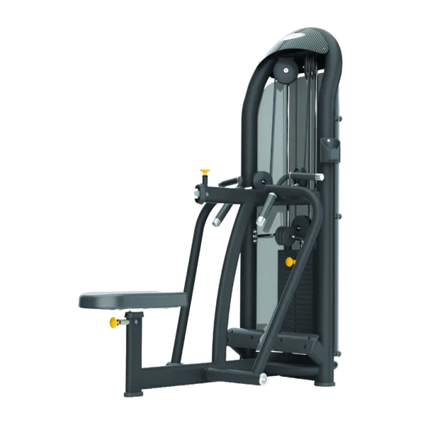 Equipamento de Remada sentada com dupla pegada e movimento independente para treino das costas