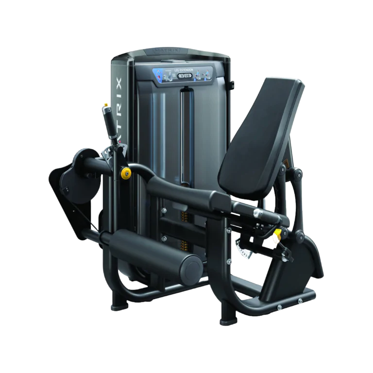 Ultra Extensão de pernas com assento inclinado, almofadas ajustáveis e design ergonômico para treino de quadríceps
