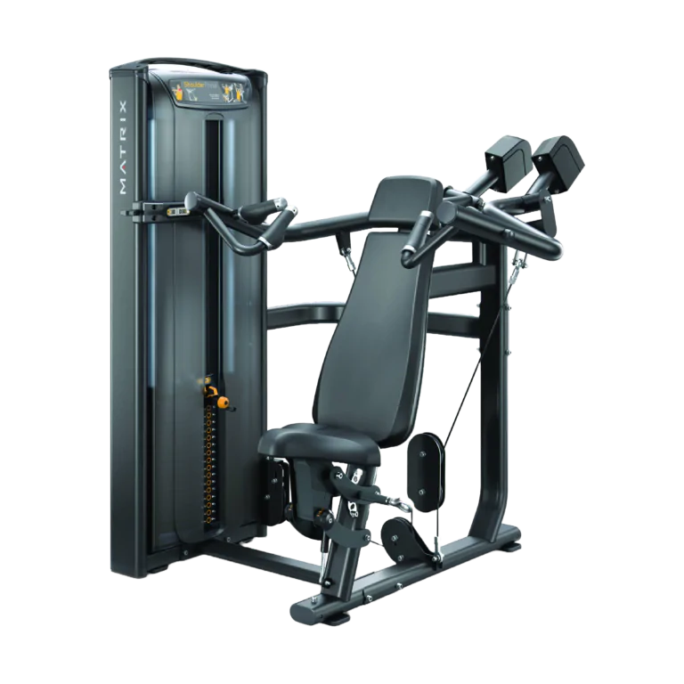 Desenvolvimento de ombros com Shoulder Press para treinos eficientes de ombros.