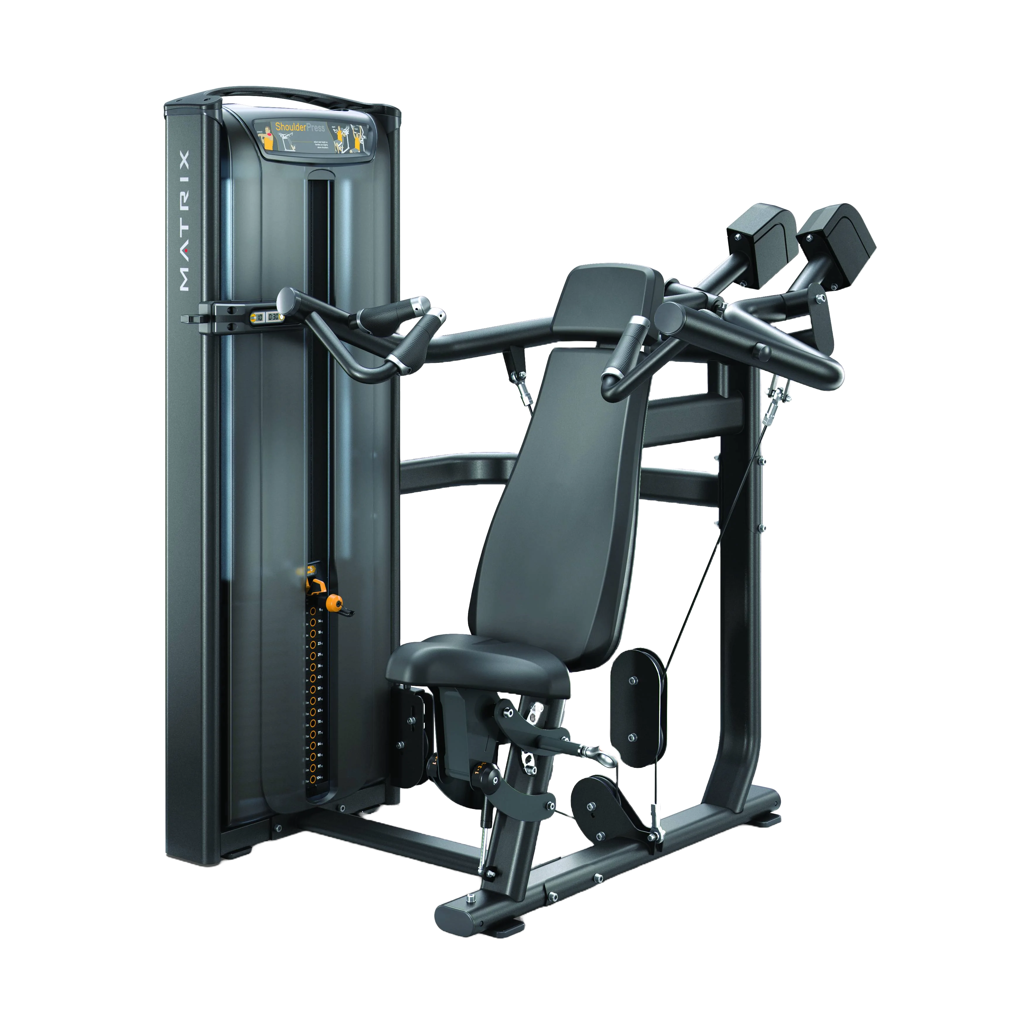 Desenvolvimento de ombros com Shoulder Press para treinos eficientes de ombros.