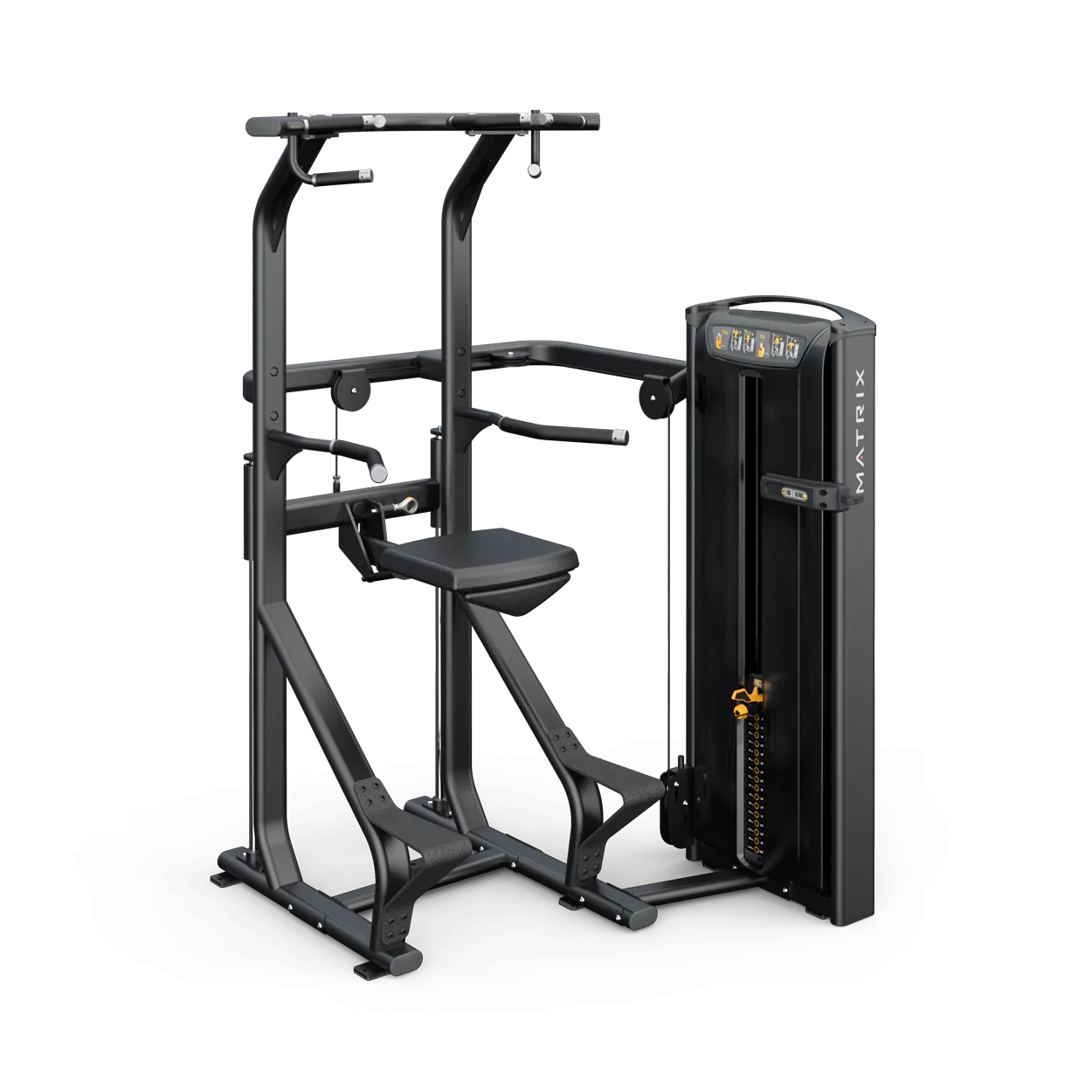 estação chin dip assist