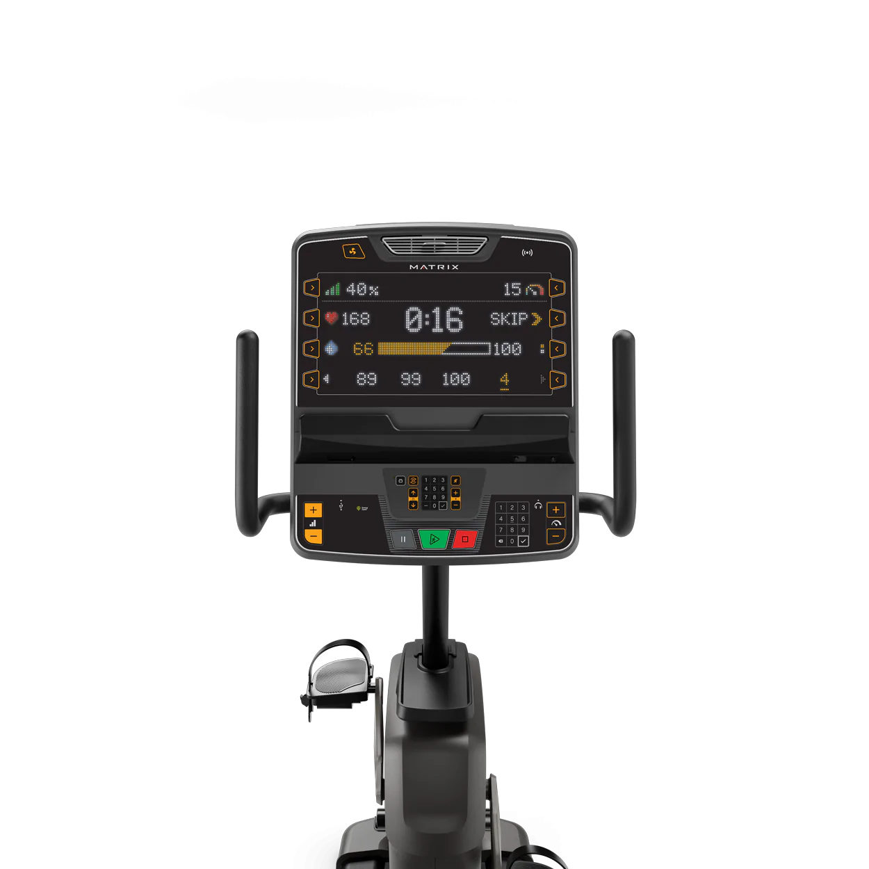 bicicleta horizontal lifestyle matrix fitness