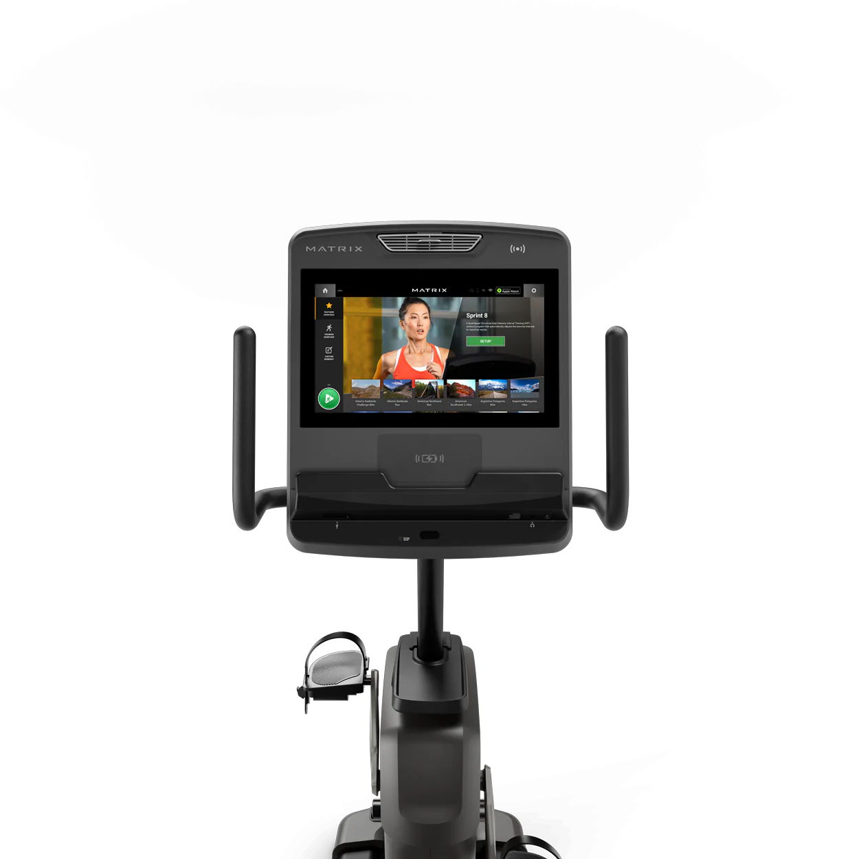 bicicleta horizontal lifestyle matrix fitness