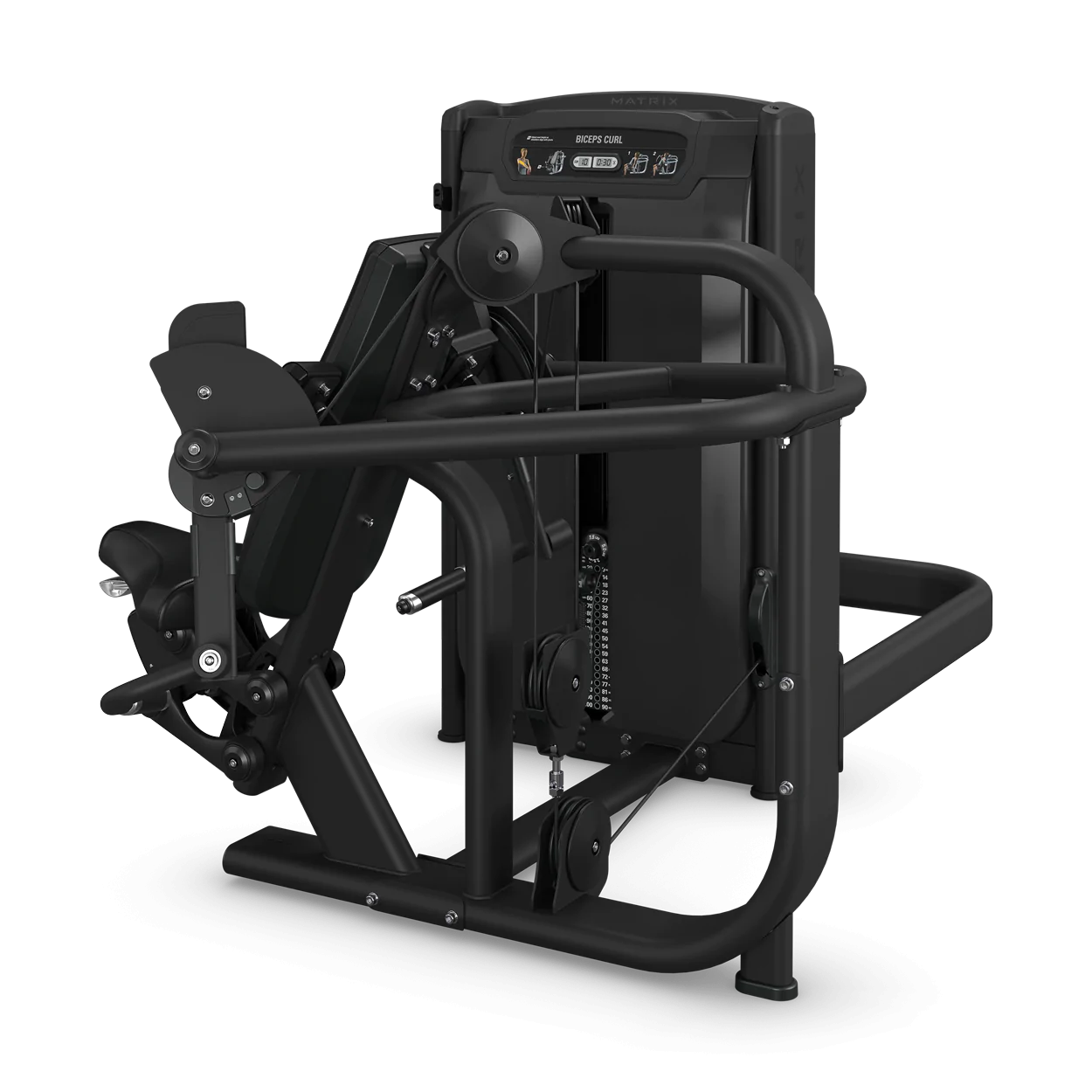 Ultra-Onyx Independent Biceps Curl Matrix Fitness