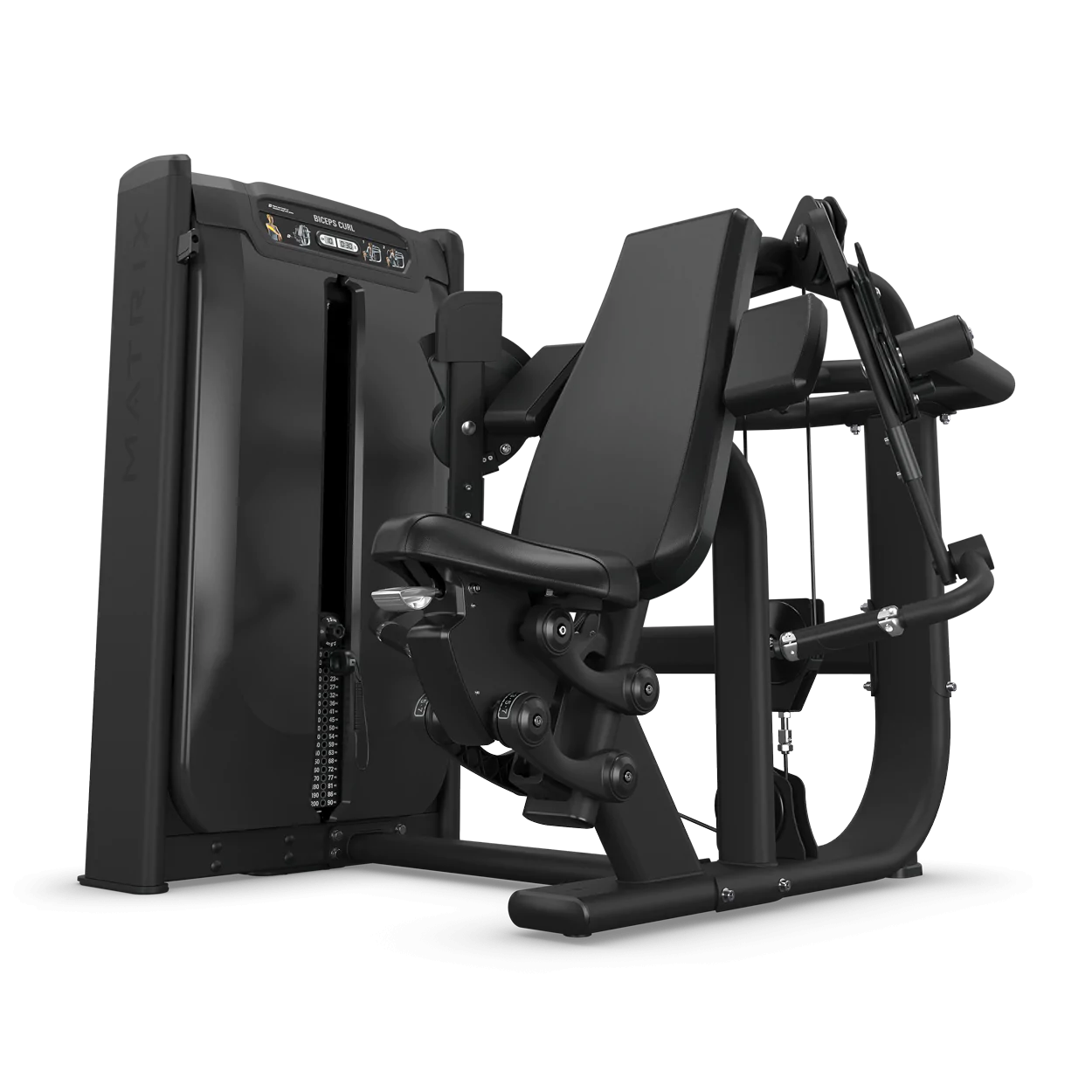 Ultra-Onyx Independent Biceps Curl Matrix Fitness