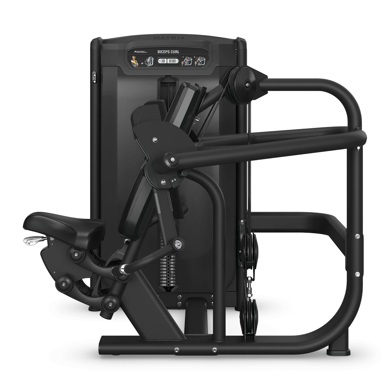 Ultra-Onyx Independent Biceps Curl Matrix Fitness