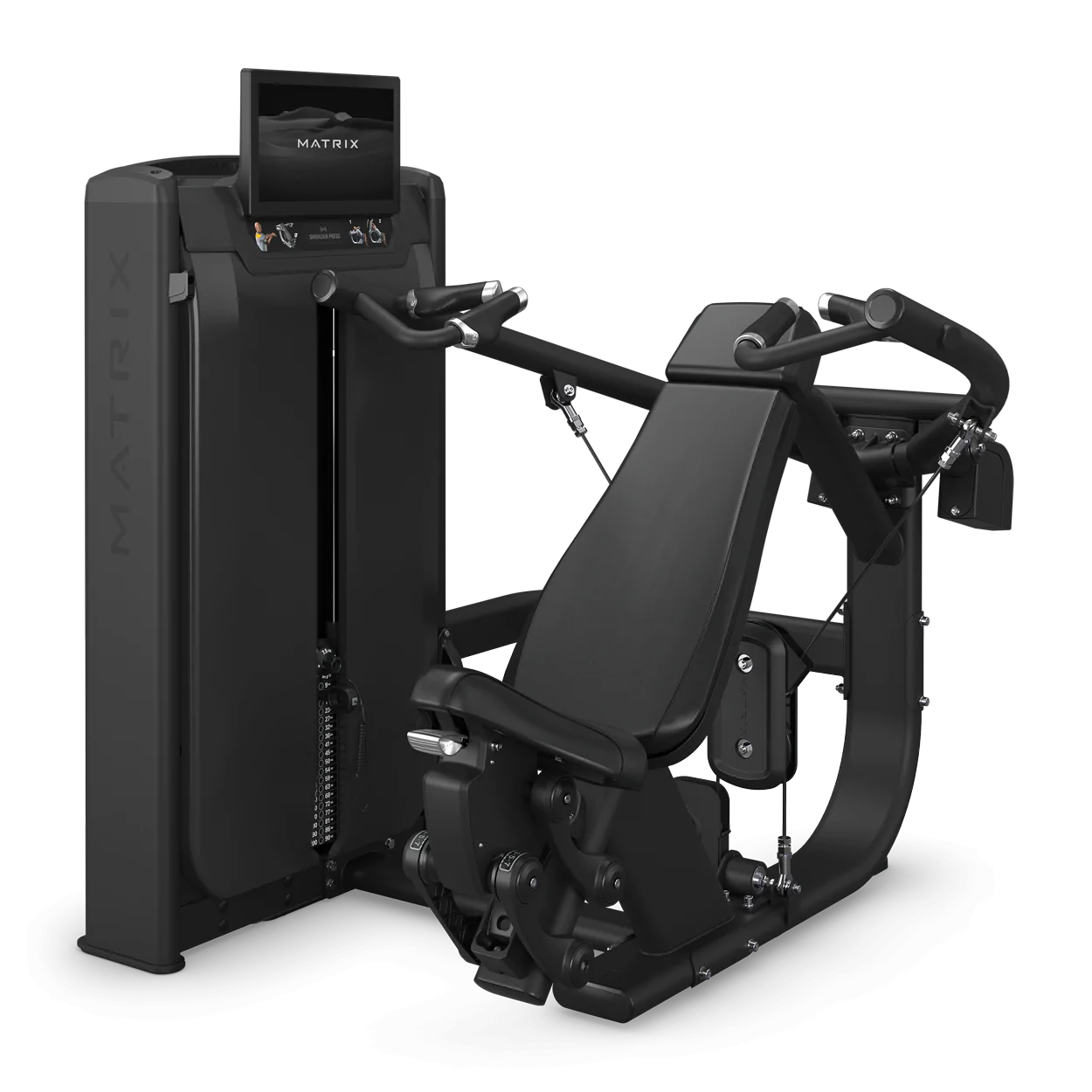 Onyx Converging Shoulder Press Matrix Fitness