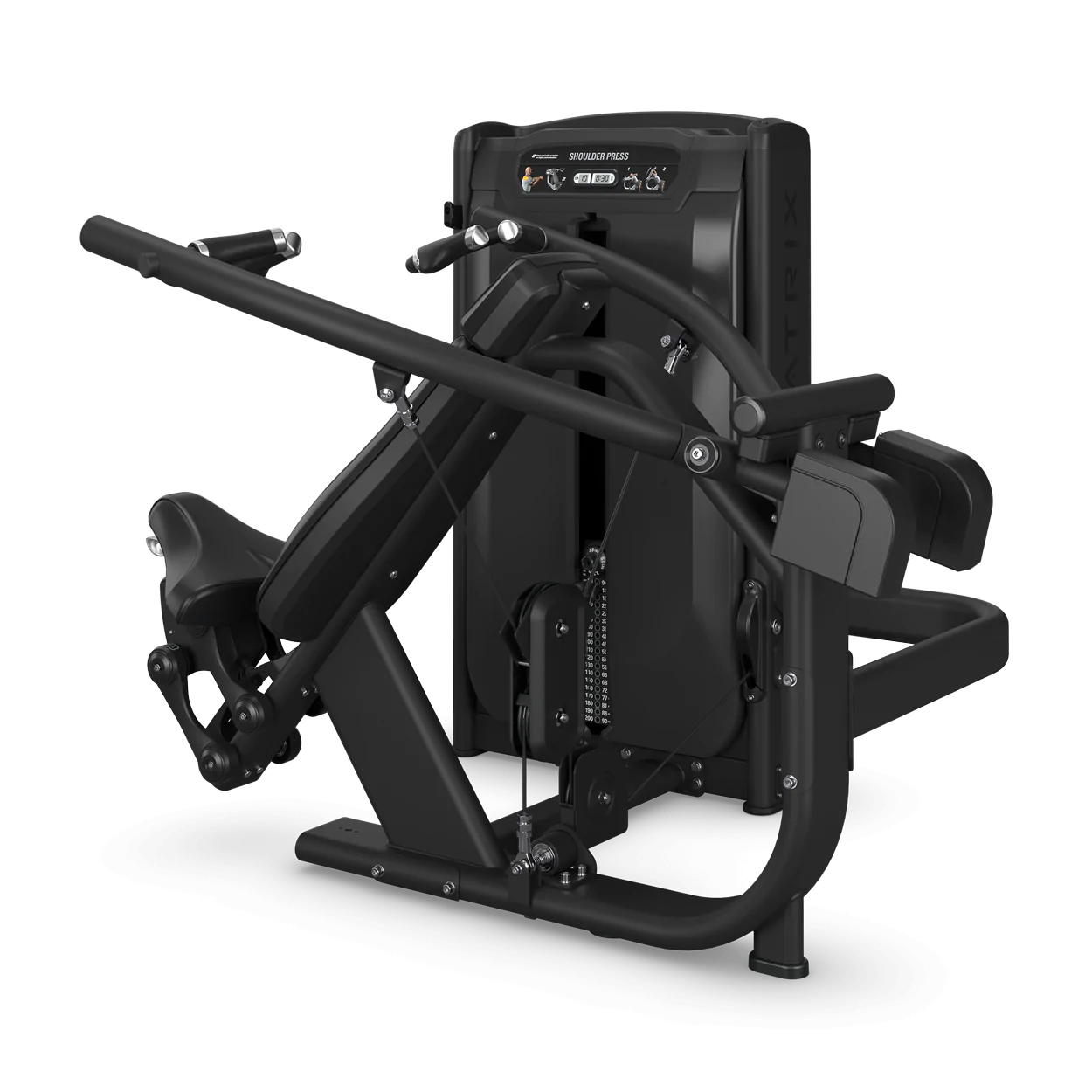 Onyx Converging Shoulder Press Matrix Fitness