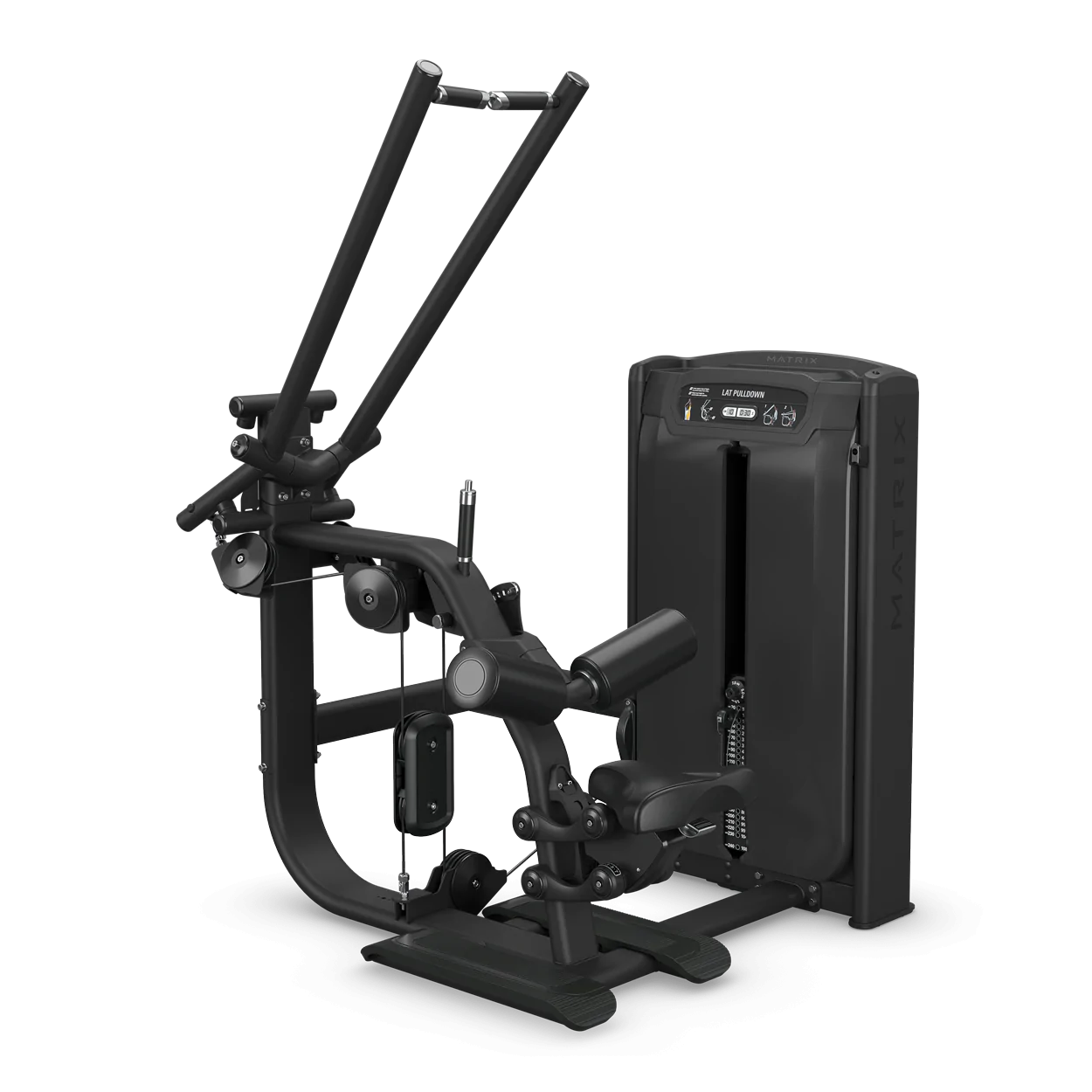 Onyx Diverging Lat Pulldown Matrix Fitness