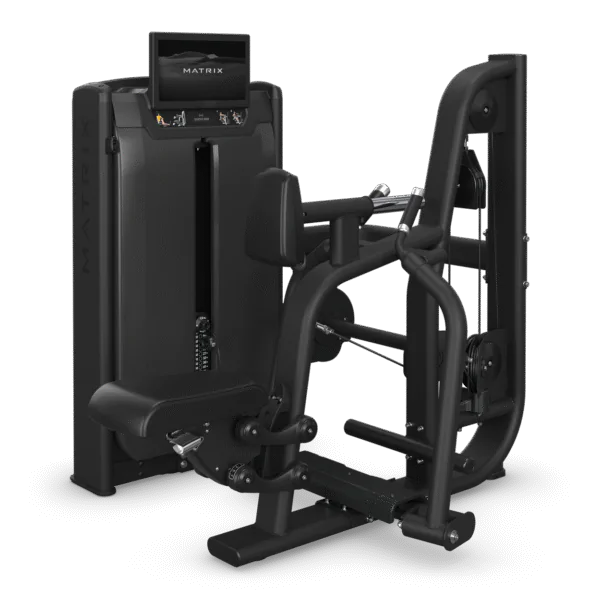 Onyx Diverging Seated Row Matrix Fitness
