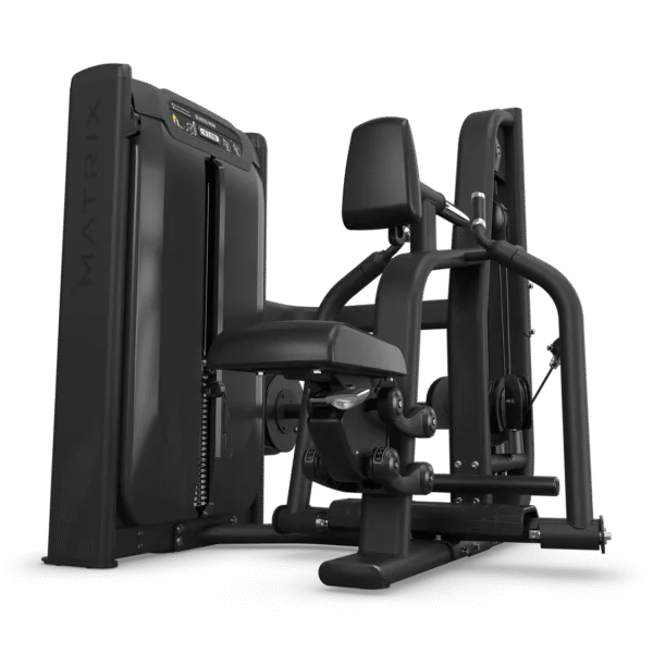Onyx Diverging Seated Row Matrix Fitness