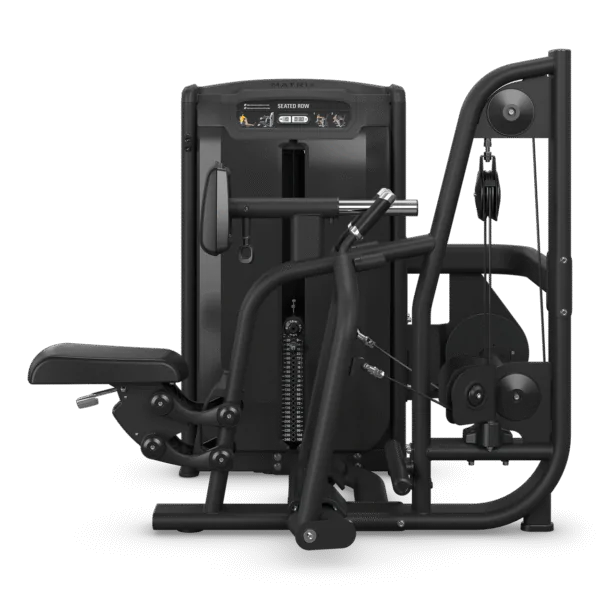 Onyx Diverging Seated Row Matrix Fitness