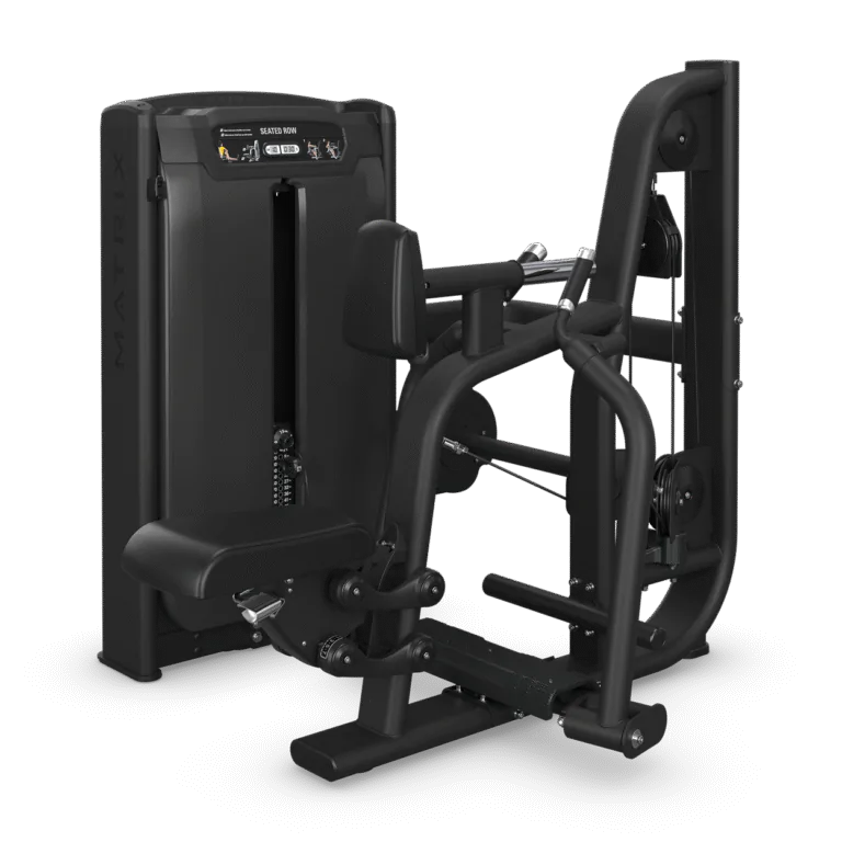 Onyx Diverging Seated Row Matrix Fitness