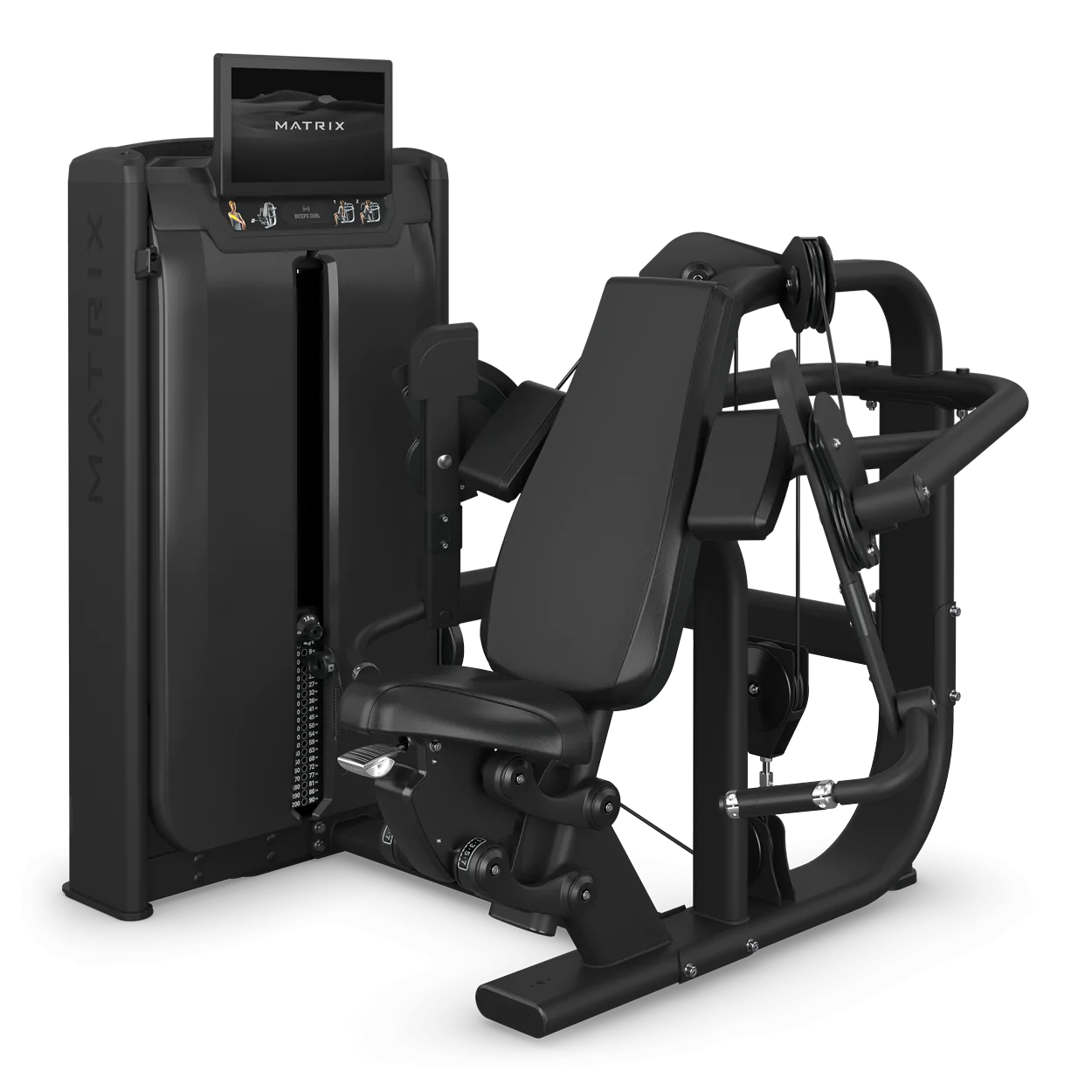 Ultra-Onyx Independent Biceps Curl Matrix Fitness