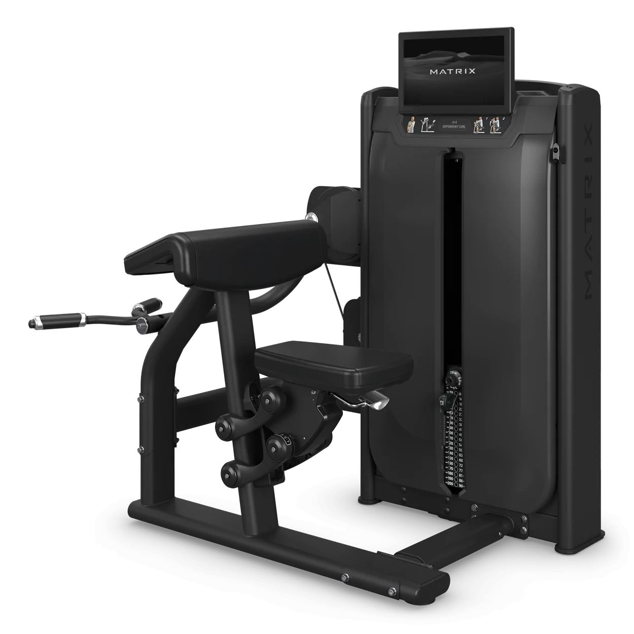 Onyx Dependent Arm Curl Matrix Fitness