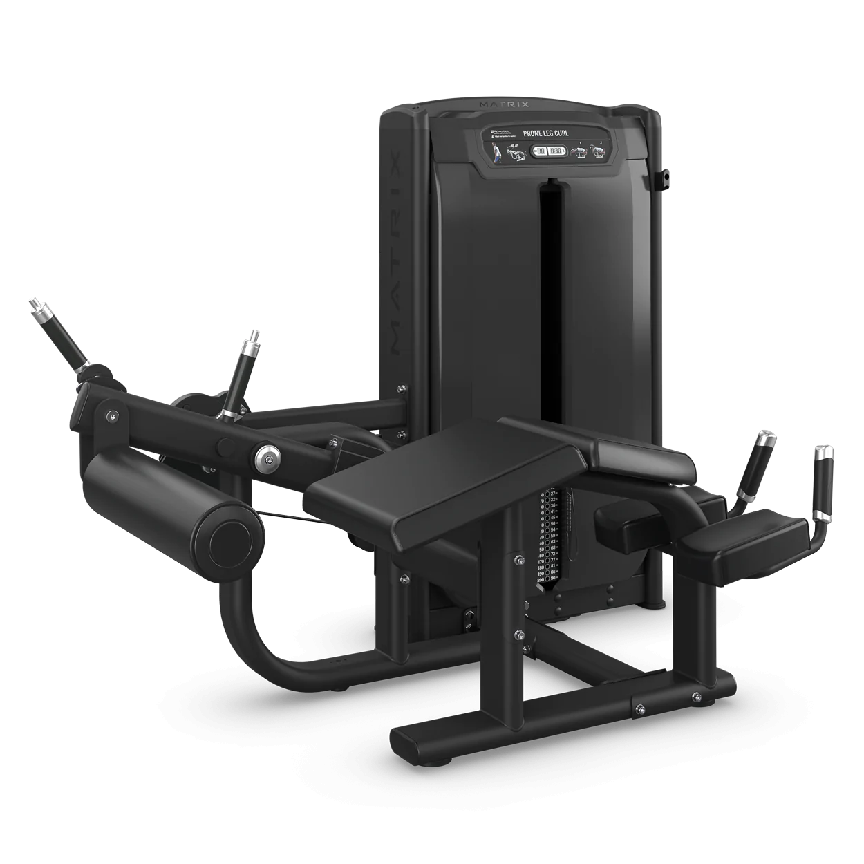 Ultra-Onyx Prone Leg Curl Matrix Fitness