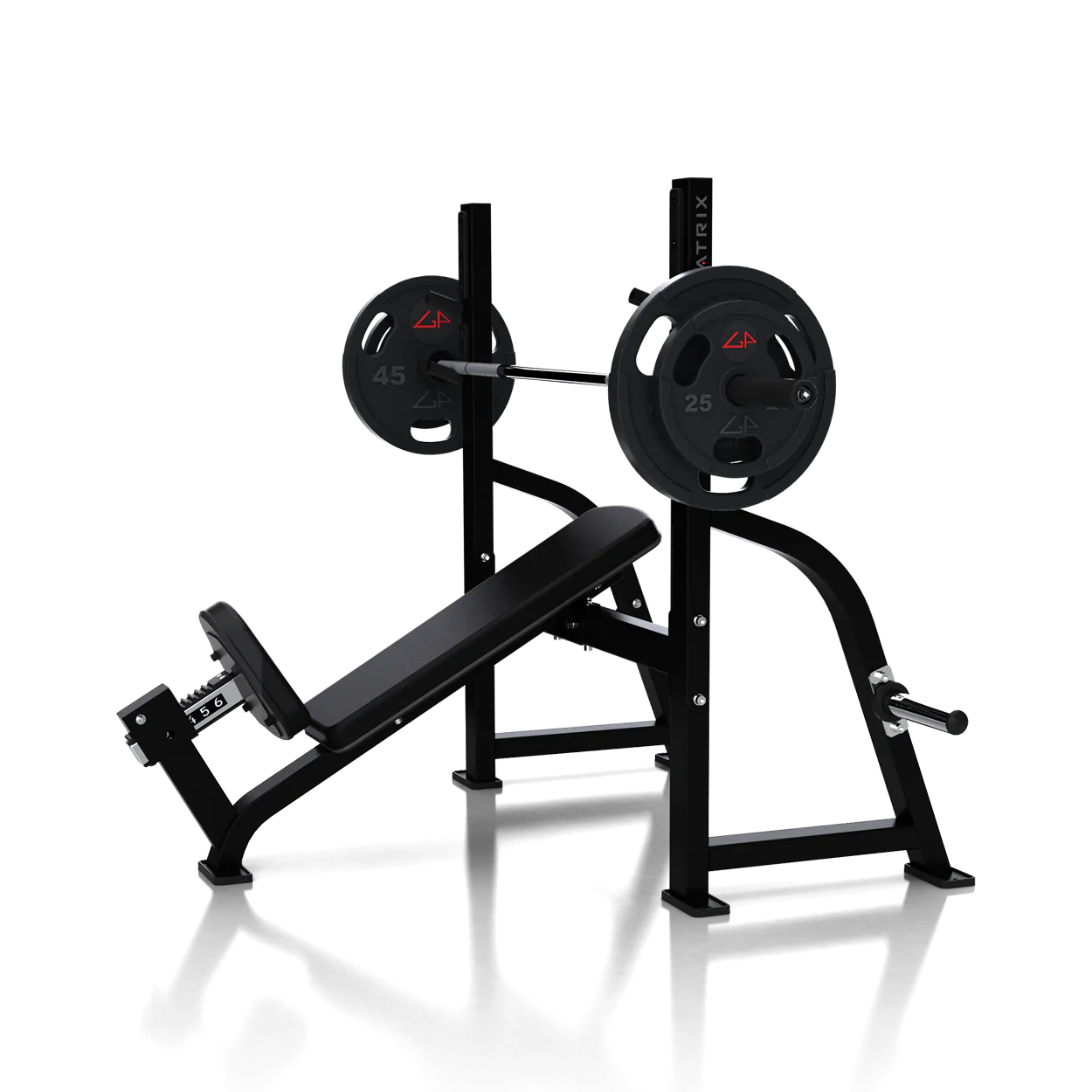MX_G1-FW164 olym incline bench_Matte Blk_hero-1250